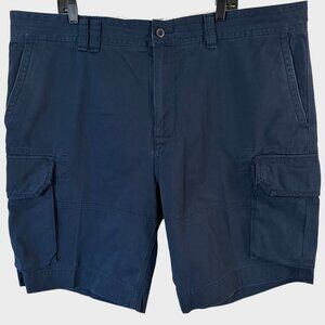 Ralph Lauren Gellar Classic-Fit Cargo Short Navy Blue Men's Size 44B 100% Cotton